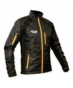 Куртка утеплённая разминочная RAY модель ACTIVE (UNI) коричневая молния