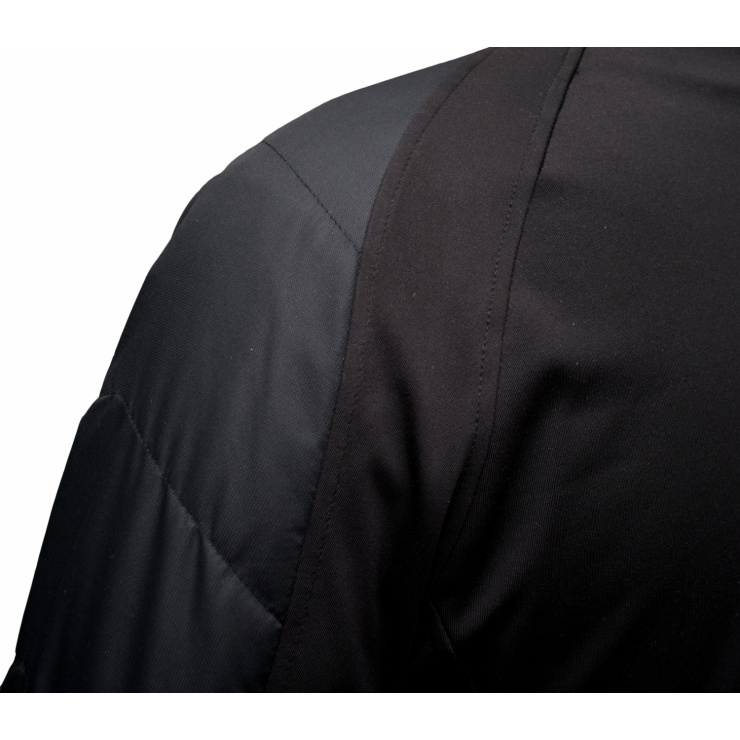 Куртка утеплённая разминочная RAY модель ACTIVE (UNI) коричневая молния фото 5