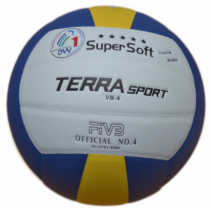 Мяч волейбольный TERRASPORT ПУ18 размер 4 фото 1