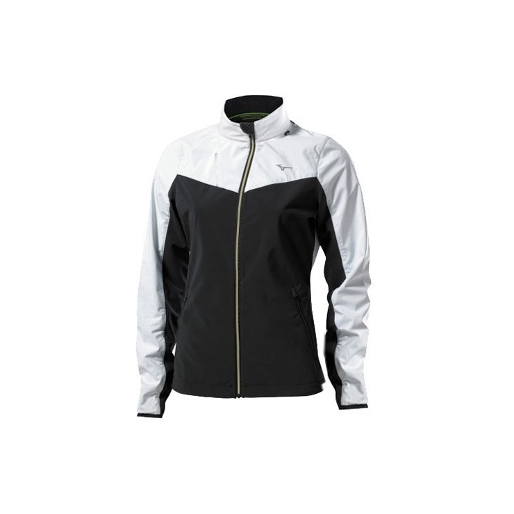 Куртка MIZUNO ImpermaLite Flex Jacket черный/белый фото 1