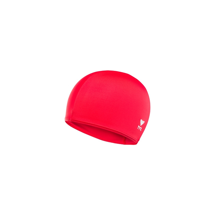 Шапочка плавательная TYR Wrinkle Free Silicone Cap (O/S, 610 Красный)						 фото 1