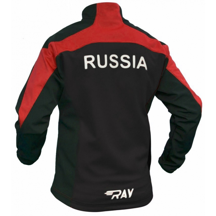 Куртка разминочная RAY WS модель PRO RACE (Men) красный/черный фото 1