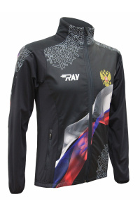 Куртка разминочная RAY WS модель PRO RACE (Men) принт 