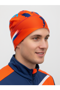 Шапочка RAY модель RACE материал термо-бифлекс, принт "Патриот"