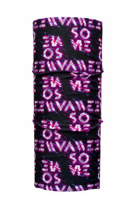 Труба-маска RAY принт розовый