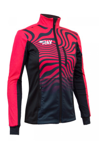 Куртка разминочная RAY WS модель FAVORIT (Woman) принт Зебра