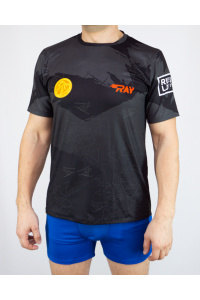 Футболка RAY (Men) принт, черный