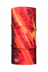 Труба-маска RAY принт FAST оранжевый/красный