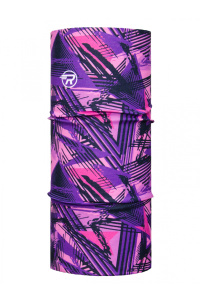 Труба-маска RAY принт фуксия/фиолетовый