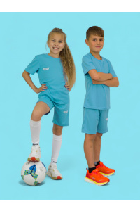 Комплект RAY (Kids) бирюзовый, лого белый