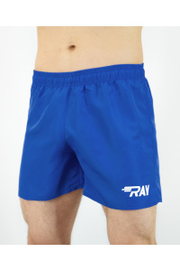 Шорты RAY укороченные (MEN), без подтрусников, василёк