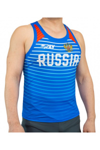Майка спортивная RAY (Men) Blue Snark