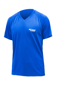 Футболка RAY (UNI) василёк