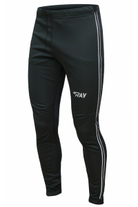Брюки беговые RAY WS модель RUN (UNI) черный