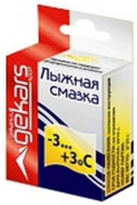 Парафин GEKARS +3*/-3*C 50 гр., желтый