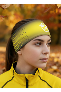 Повязка трикотажная принт RAY хаки 