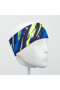 Повязка летняя облегчённая (UNI)  принт "Кислотный"