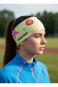 Повязка трикотажная принт RAY принт