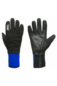 Перчатки RAY RY-06-801 Blue/Black (голубой/чёрный)