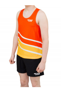 Майка спортивная RAY (Men) принт "Волны-3"