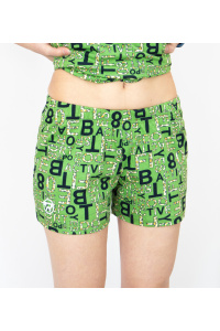 Шорты RAY (Women) трикотаж принт буквы