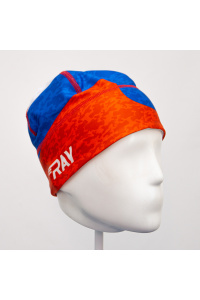 Шапочка RAY модель RACE материал термо-бифлекс, принт Патриот_1синий