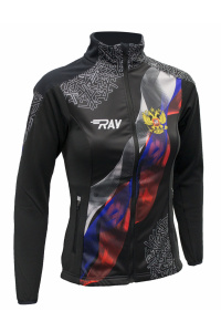 Куртка разминочная RAY WS модель PRO RACE (Woman) принт