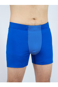 Термотрусы RAY (MEN) передняя вставка мембрана-флис, синий