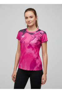 Футболка RAY (Woman) принт STROKES мовеин