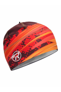 Шапочка RAY модель RACE материал термо-бифлекс FAST оранжевый/красный
