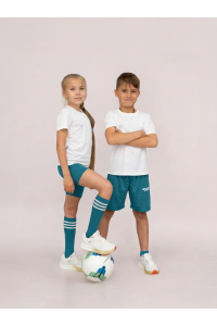 Комплект RAY (Kids) белый - морская волна 