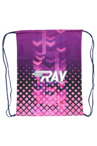Сумка для обуви RAY принт вектор 2 фиолетовый