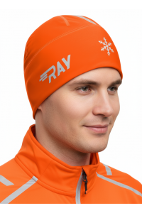 Шапочка RAY модель RACE материал термо-бифлекс оранжевый