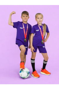 Комплект RAY (Kids) фиолетовый, лого белый