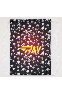 Сумка для обуви RAY принт череп