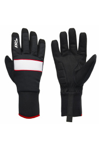 Перчатки RAY RY-06-802 Black/Red (чёрный/красный)