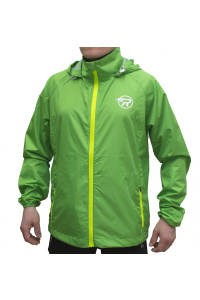 Ветровка RAY (UNI) непромокаемая с сумкой зеленый