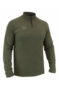 Лонгслив RAY (Men) воротник стойка флис, хаки