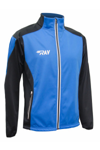 Куртка разминочная RAY WS модель PRO RACE (Men) синий/черный 