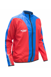 Ветровка RAY модель 2 (UNI) красный/синий