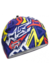 Шапочка RAY модель RACE материал термо-бифлекс жёлтый/красный