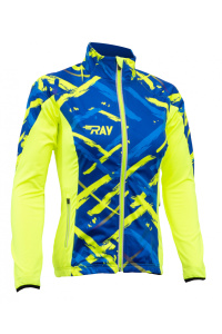 Куртка разминочная RAY WS модель PRO RACE (Woman) принт "Кислотный. неон"
