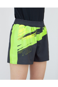 Шорты RAY беговые  (Woman), принт весенний