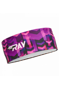 Повязка трикотажная принт RAY принт вектор 2 фиолетовый