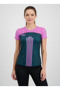 Футболка RAY (Woman) принт фуксия