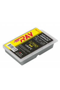 Парафин RAY LFGS +10-5°С смазка скольжения с графитом, низкий фтор, мягкая (60г)