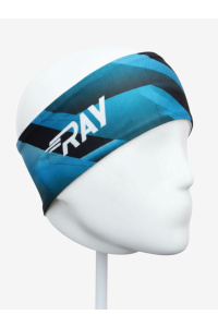 Повязка летняя облегчённая (UNI)  принт KIBER 2 бирюза 