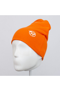 Шапочка RAY модель WIND футер 2-х нитка, оранжевый, круглый лого