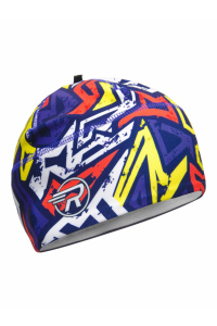 Шапочка RAY модель RACE материал термо-бифлекс жёлтый/красный