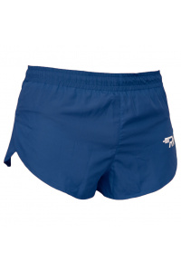 Шорты RAY для бега (MEN) короткие с подтрусниками, тёмно синий